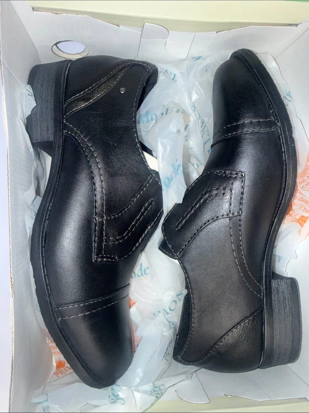 Earth Origins Black Slip-On Casual Loafers Soze 7,5